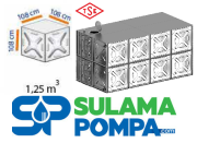 1,25 m3 PASLANMAZ ÇELİK SU DEPOSU