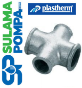 PLASTHERM 11/2''x 3/4x11/2'' x3/4  GALVANİZ İNEGAL KRUVA