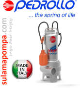 PEDROLLO VXM 10/50-ST 1.HP FULL PASLANMAZ FOSEPTİK DALGIÇ POMPA