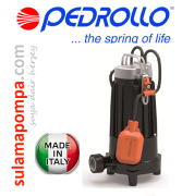 PEDROLLO TR 1.1  1.5 HP 380W ÖĞÜTÜCÜLÜ FOSEPTİK DALGIÇ POMPA