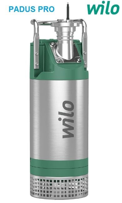 Wilo PADUS PRO M08/T090-540/P  9kW 380V  Kirli Su Ve Foseptik Karışmış Sular İçin Ağır Hizmet Tipi Drenaj Dalgıç Pompa