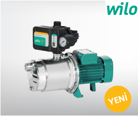 WİLO İNİTİALCONTROL SPS SİLENCE 5-58 - 0.75 HP 220V AKIŞ KONTROLLÜ SESSİZ HİDROFOR (HİDROMATLI)