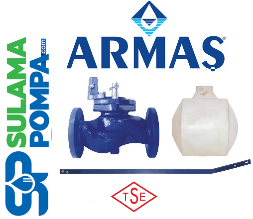 ARMAŞ DN50 MEKANİK FLATÖRLÜ VANA (GÖVDE+KOL+ŞAMANDIRA)