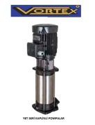 Vortex YBT 14-08  3 Hp 380V Noril Fanlı Dik Milli Kaplinli Kademeli Pompa