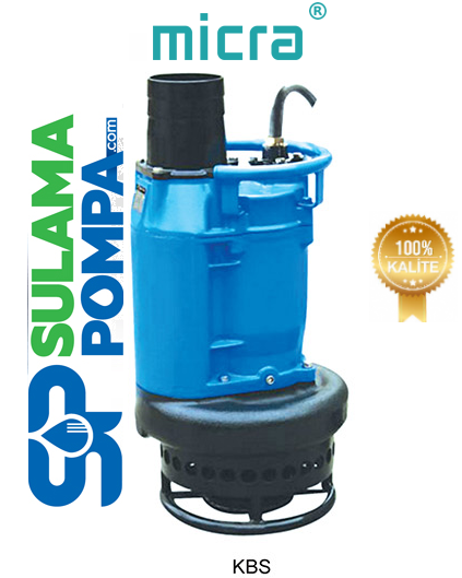 MİCRA  200KBS422 30.HP 380V KARIŞTIRICILI ENDÜSTRİYEL ÇAMUR DALGIÇ POMPA
