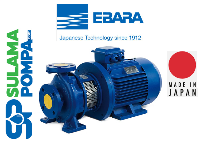 EBARA 3D 40-200/7.5 10.HP  380V YATAY MİLLİ DÖKÜM SANTRİFÜJ POMPA