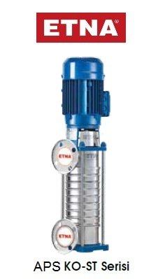 Etna  APS KO-ST 5/14-30      4Hp 380V  Komple Paslanmaz Çelik Dik Milli Çok Kademeli Santrifüj Pompa