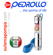 PEDROLLO DAVİS 1,HP 4\'\' SÜRTME FANLI DALGIÇ POMPA