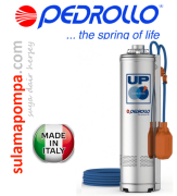PEDROLLO UPM 2/6-GE 2, HP 5\'\' FLATÖRLÜ KESON KUYU DALGIÇ POMPA