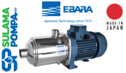 EBARA MATRİX 5-5T/1.3 M 1.8 HP 220W YATAY MİLLİ ÇOK KADEMELİ PASLANMAZ ÇELİK SANTRİFÜJ POMPA