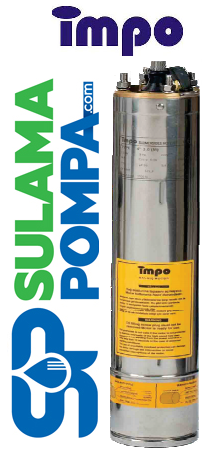 İMPO 1.5KW 2.HP 220V 4'' DALGIÇ MOTORU(ECO MOTORLUDUR)