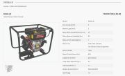Solax 50HB-2E   2'' X 2'' Dizel İpli Marşlı Yüksek Basınçlı Motopomp (Su Motoru-Aküsüz)