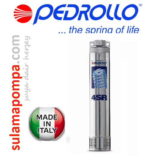 PEDROLLO 4 SR 6/9 1,5 HP 4\'\' MOTORSUZ DALGIÇ POMPA