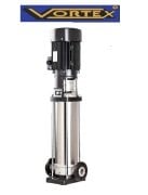 Vortex VS 12-09  7.5Hp 380V Komple Paslanmaz Çelik Dik Milli Kademeli İnline Pompa - AISI 304 S/S