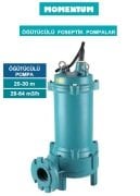 MOMENTUM P3000T- 4HP-380V- PARÇALAYICI BIÇAKLI DÖKÜM GÖVDELİ FOSEPTİK ÖĞÜTÜCÜLÜ DALGIÇ POMPA