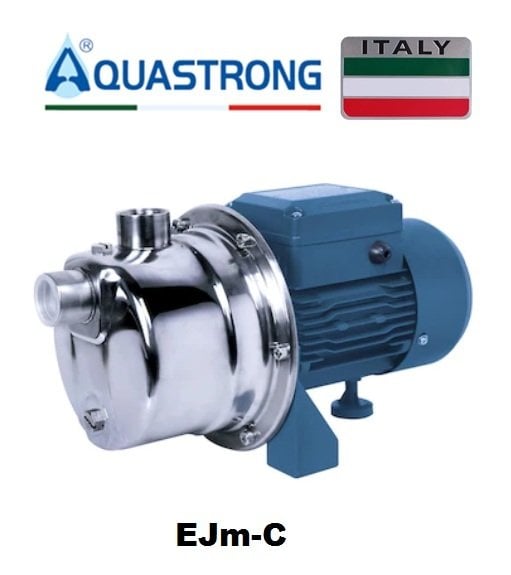 Aquastrong EJm41C       0.3kW 220V  Paslanmaz Çelik Gövdeli Jet Pompa