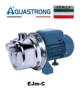 Aquastrong EJm121C       0.9kW 220V  Paslanmaz Çelik Gövdeli Jet Pompa