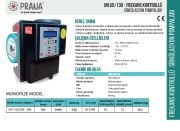 Prana  HP-F 65/130-340    DN 65  220V  Frekans Kontrollü Flanşlı Sirkülasyon Pompası