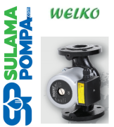 WELKO GPD 40-3F 380V TEK HIZLI FLANŞLI SICAK SU SİRKÜLASYON POMPASI