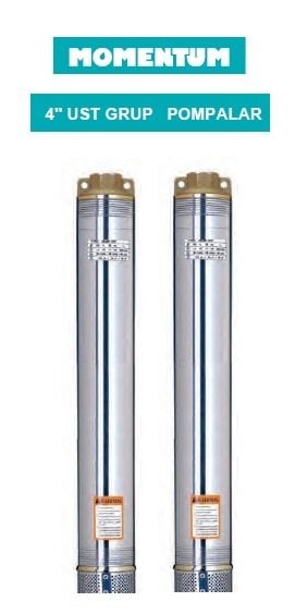 Momentum 4XR3-3   4Hp 380V   4'' Dalgıç Pompa (Tek Pompa)