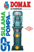 DOMAK KPDR40-5  15,HP 380V DÜŞEY MİLLİ ÇOK KADEMELİ PİK GÖVDELİ POMPA