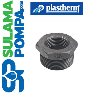 PLASTHERM 11/2'' x 1'' SİYAH REDÜKSİYON