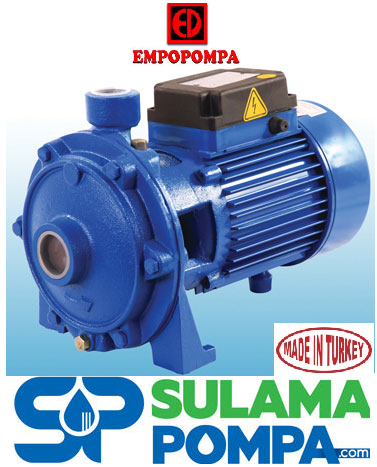EMPO ÇKM 200 T 2.HP 380V ÇİFT KADEMELİ SANTRİFÜJ POMPA (1 1/4'' GİRİŞ ÇIKIŞ)