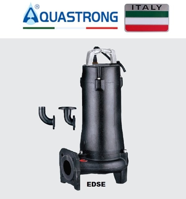 Aquastrong 65EDSEm25-17-2.2L       2.2kW 380V  Komple Döküm Kirli Su Ve Foseptik Dalgıç Pompa