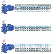 Sumak SMT250/40 M - 3 Hp - En 733 Monoblok Santrifüj Pompa 1450 d/d