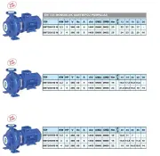 Sumak SMT250/40 M - 4 Hp - En 733 Monoblok Santrifüj Pompa 1450 d/d