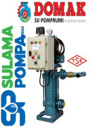 DOMAK KPDR32‐7TB 7,5 HP 380V PİK DÖKÜM GÖVDELİ TEK POMPALI HİDROFOR (PANOLU)