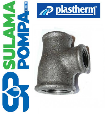 PLASTHERM 1''x1/2x1'' SİYAH İNEGAL TE