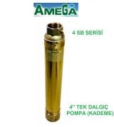 Amega 4 SB 8/20  4Hp  4\'\' Noril Fanlı Derin Kuyu Çıplak Tek Dalgıç Pompa (Pompa Kademe)