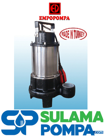 EMPO SU AYGIRI-200 MK 2. HP 220V PARÇALAYICI BIÇAKLI FOSEPTİK DALGIÇ POMPA