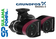 GRUNDFOS MAGNA1 D 65-100 F 340mm DN65 PN10 İKİZ TİP FREKANS KONVERTÖRLÜ SİRKÜLASYON POMPASI (FLANŞLI)-99221379