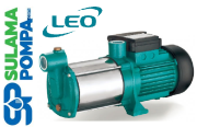LEO 3XC100S 0,8 HP 380w PASLANMAZ GÖVDELİ YATAY KADEMELİ SANTRİFÜJ POMPA