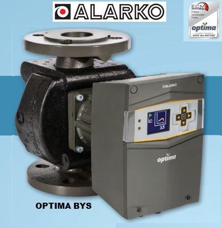 Alarko OPTIMA BYS 4/4   Flanşlı Tip Frekans Kontrollü Sirkülasyon Pompası - Dijital Ekran