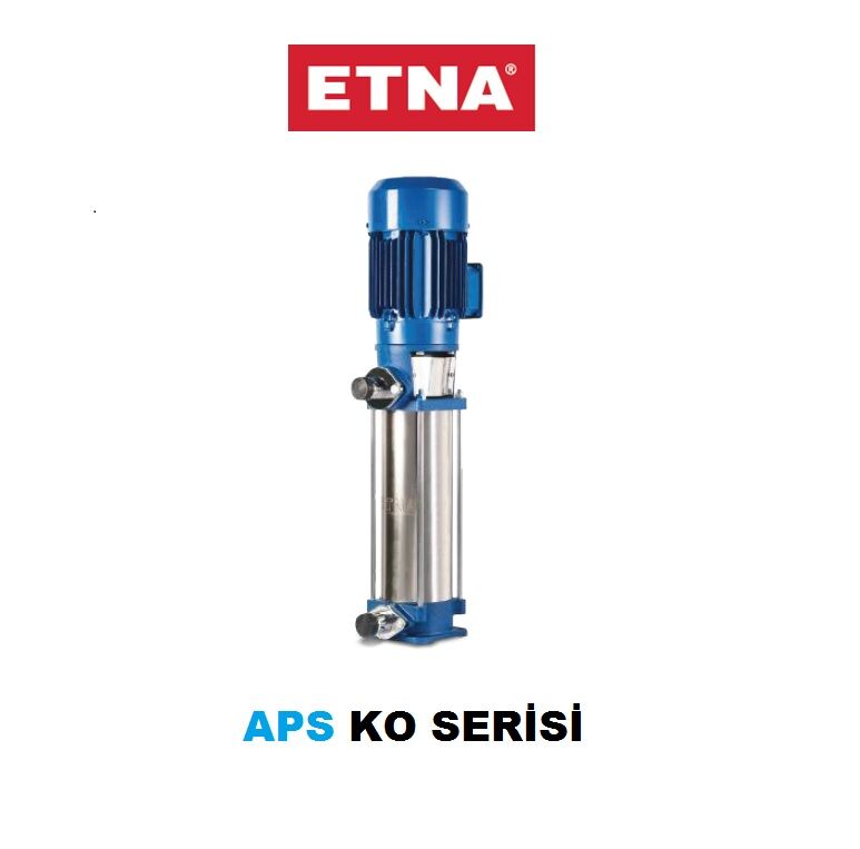 ETNA APS KO 25/4-40  5.5 HP 380 V DİK MİLLİ KADEMELİ POMPA