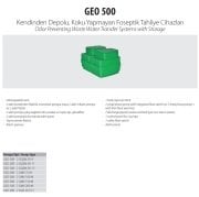 Aquastrong  GEO 500 -2 GMV 100 M   Kendinden Depolu Koku Yapmayan Foseptik Cihazı