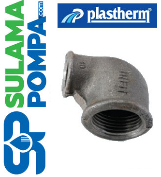 PLASTHERM 3/4X1/2 SİYAH REDÜKSİYON DİRSEK
