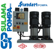 STANDART TH 2xSBT - V 100/4 5.5 HP 380W ÇİFT POMPALI TAM OTOMATİK HİDROFOR