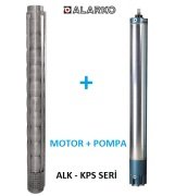 Alarko  6017/13 Kps  12.5Hp  6'' Paslanmaz Derin Kuyu Dalgıç Pompa (Motor+Pompa) ALK-KPS Serisi