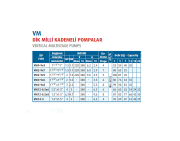 Varan VM2-9x9 - 2 Hp 380v Dik Milli Kademeli Pompa