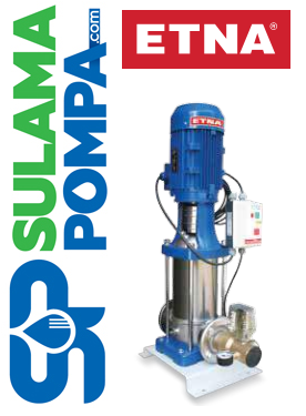 ETNA T1 KI 32-6/110 15.HP 380V KOMPLE PASLANMAZ ÇELİK ÇOK KADEMELİ SESSİZ HİDROFOR