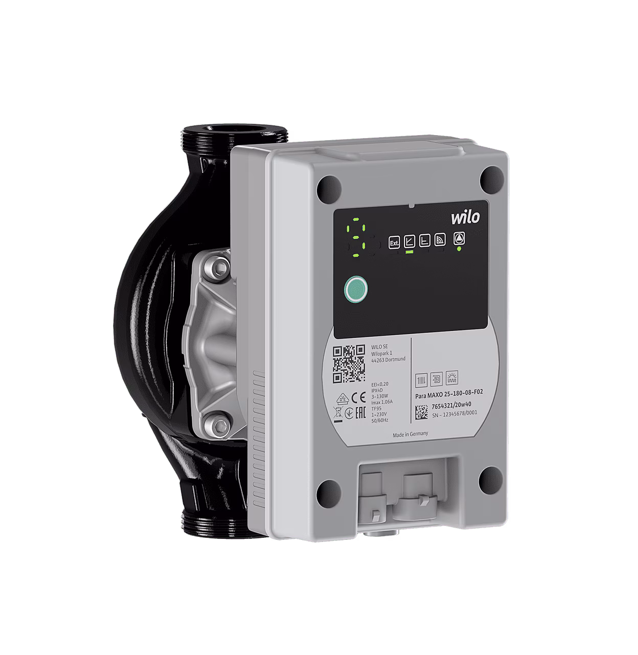 Wilo Yonos Para Maxo 30-180-10 Frekans Konvertörlü Sirkülasyon Pompa