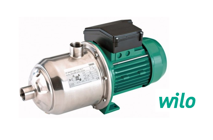 WİLO MHI 804 M - 1,5 KW ÇOK KADEMELİ PASLANMAZ ÇELİK SANTRİFÜJ POMPA bağlantı çapı (11/2''/11/4'')