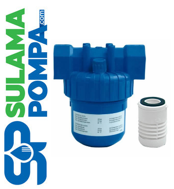 3/4'' FİLTRE KABI 072Y .50 MİCRON RENKLİ KOVAN SU FİLTRESİ