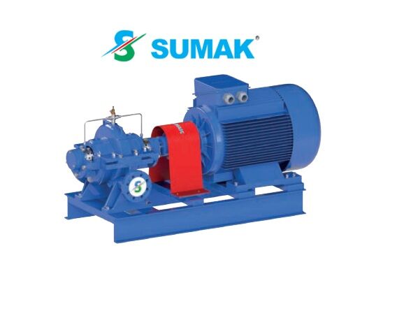 Sumak SMC310/100  90kW 380V Döküm Gövdeli Çift Emişli Yatay Santrifüj Pompa -2900 d/d - FİYAT BİLGİSİ İÇİN BİZİMLE İLETİŞİME GEÇİNİZ.