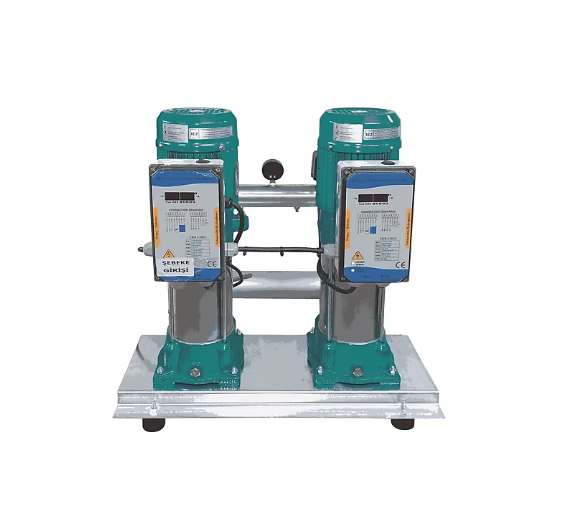 Varan PVM2-9x2 HİD - 2x2 Hp İki Pompalı Dikey Milli Hidrofor