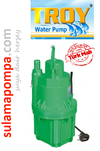 TROY HD3 3/4\'\' 10 MT KABLOLU ELEKTROMANYETİK  TİTREŞİMLİ DALGIÇ POMPA